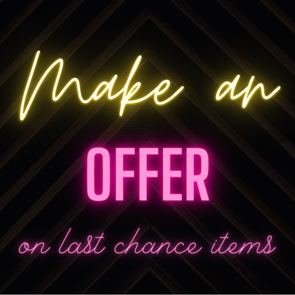 Make an offer Sale